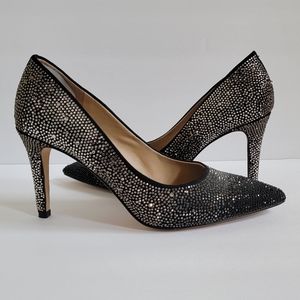 Antonio Melani ombre rhinestone heels